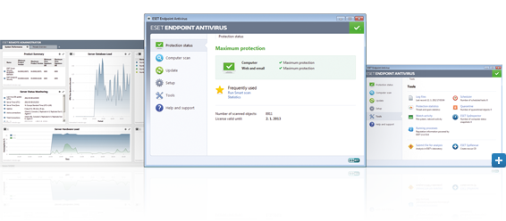 Open Screenshot Gallery for ESET Endpoint Antivirus
